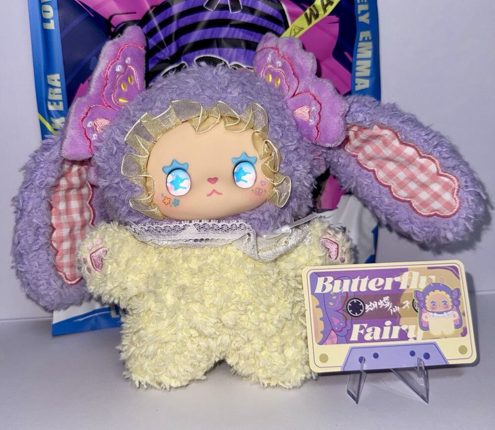 Lovely Emma Punk Era Vinyl Plush Blind Box Confirmed SECRET Butterfly Fairy